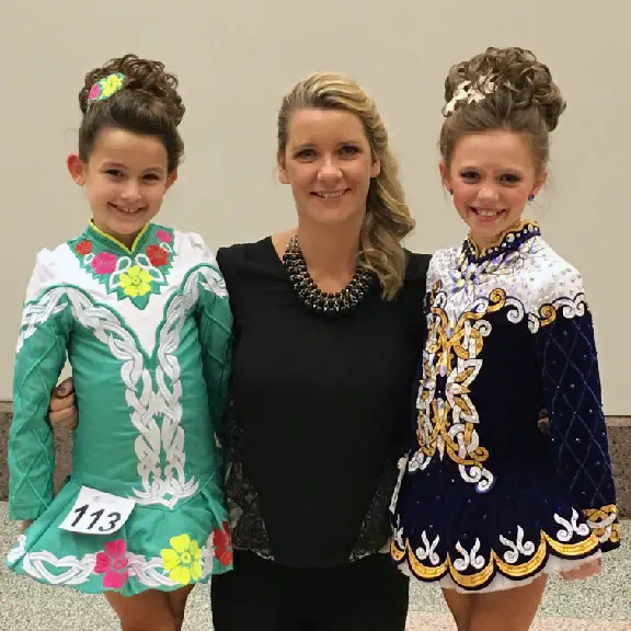 Louise Connolly, principal instructor and 2× World Champion Irish dancer
